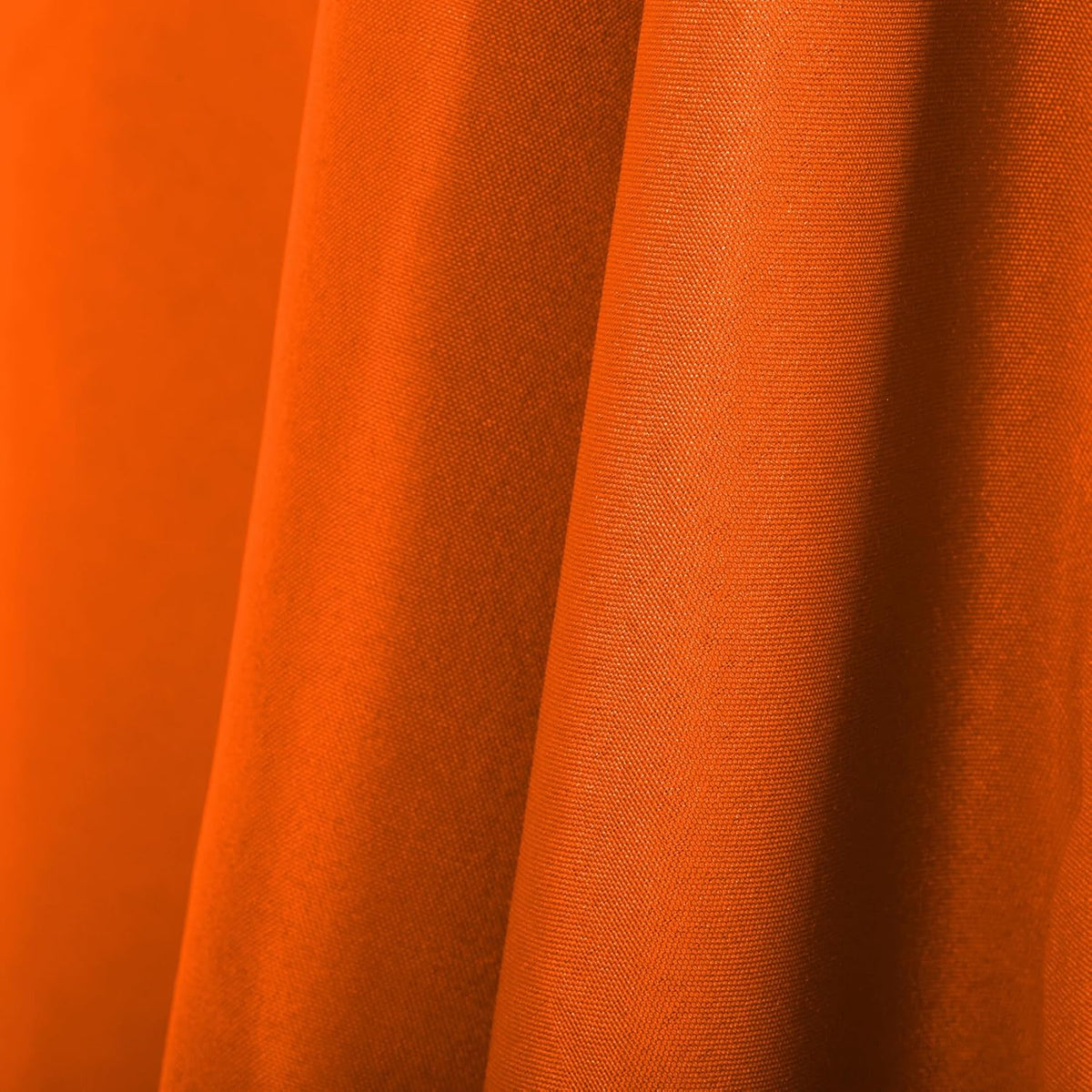 Ascoza 2pack 60x120 Inch Orange Rectangular Tablecloth 6 Feet Table Cloth in Polyester Fabric for