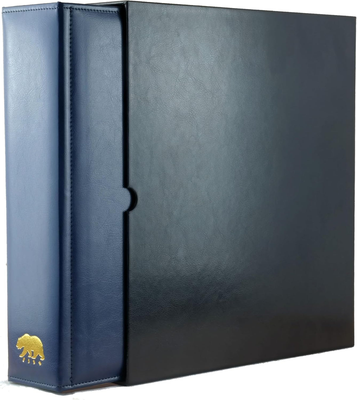Ursae Minoris Estate Library Deluxe 4 Q-Ring Large Format Binder for Up to 2400 Sports/Trading