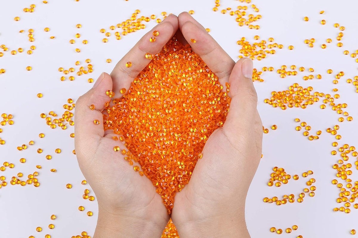 10000 pcs/Pack Wedding Table Scatter Confetti Crystals Acrylic Diamonds Vase Fillers 4.5 mm