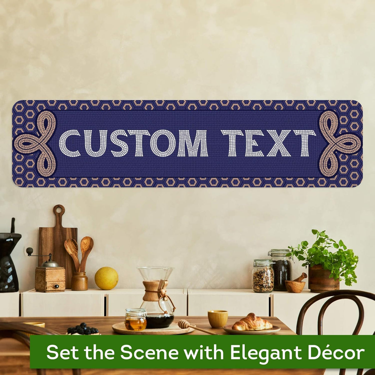 Custom Sign, Custom Street Sign, 11 Font Colors, 13 Font Styles, 4 Hole Options, 22 Sizes, 12x48