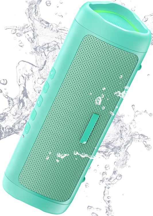 Bluetooth Speaker with HD Sound, Portable Wireless, IPX5 Waterproof, Up to 20H Playtime, TWS