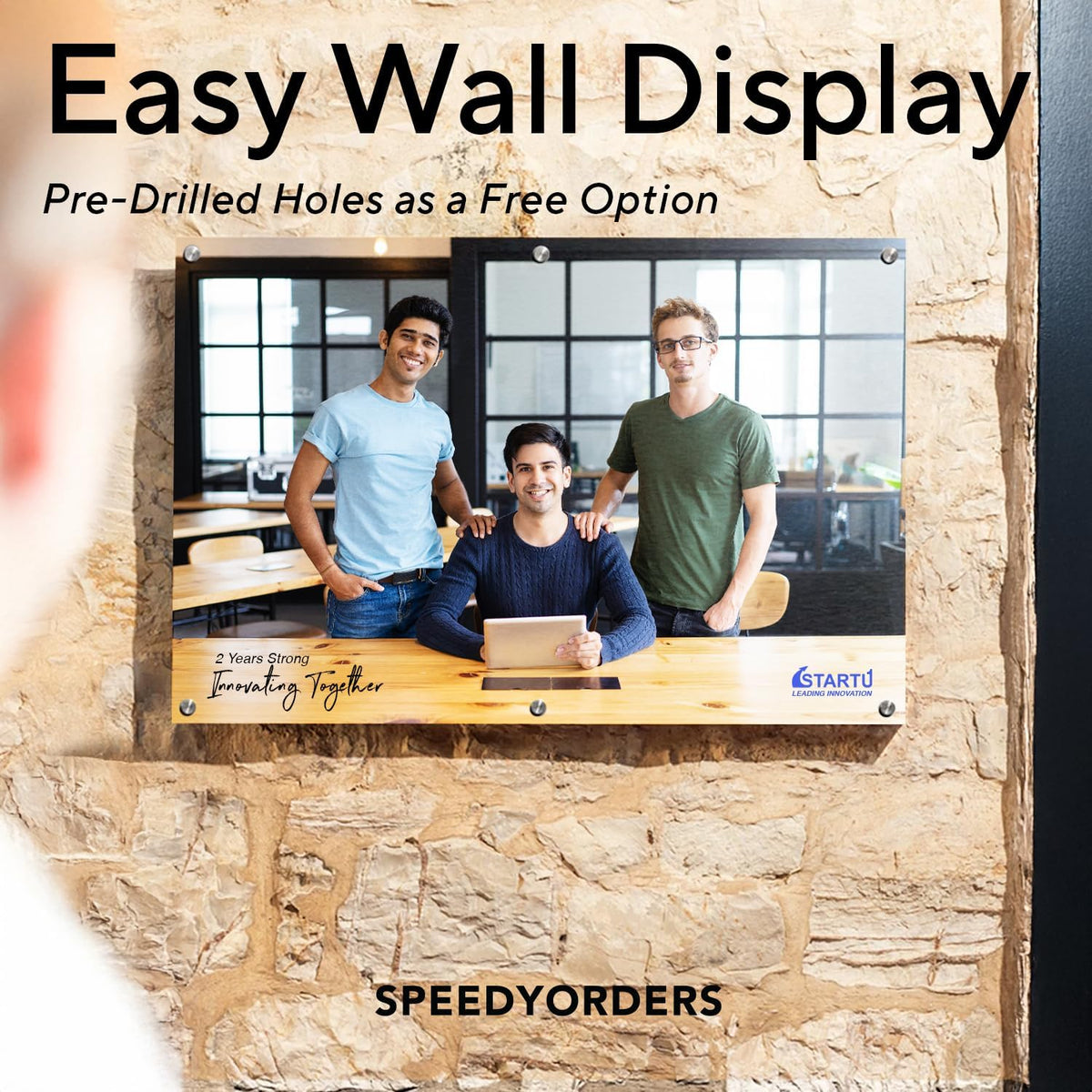 Custom Outdoor Metal Sign, Personalized Aluminum Safety and Business Signs, Waterproof (Picture