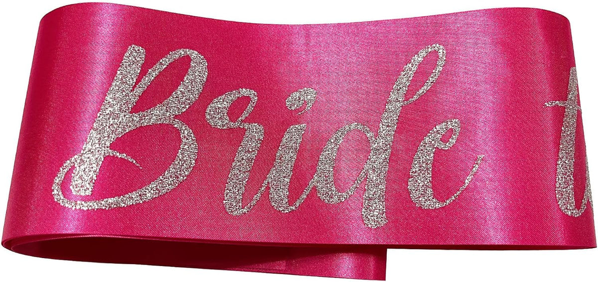 Bride to Be Sash Pink, Bride Sash Bachelorette Party Bridal Shower Sashes Bachelor Decorations Just