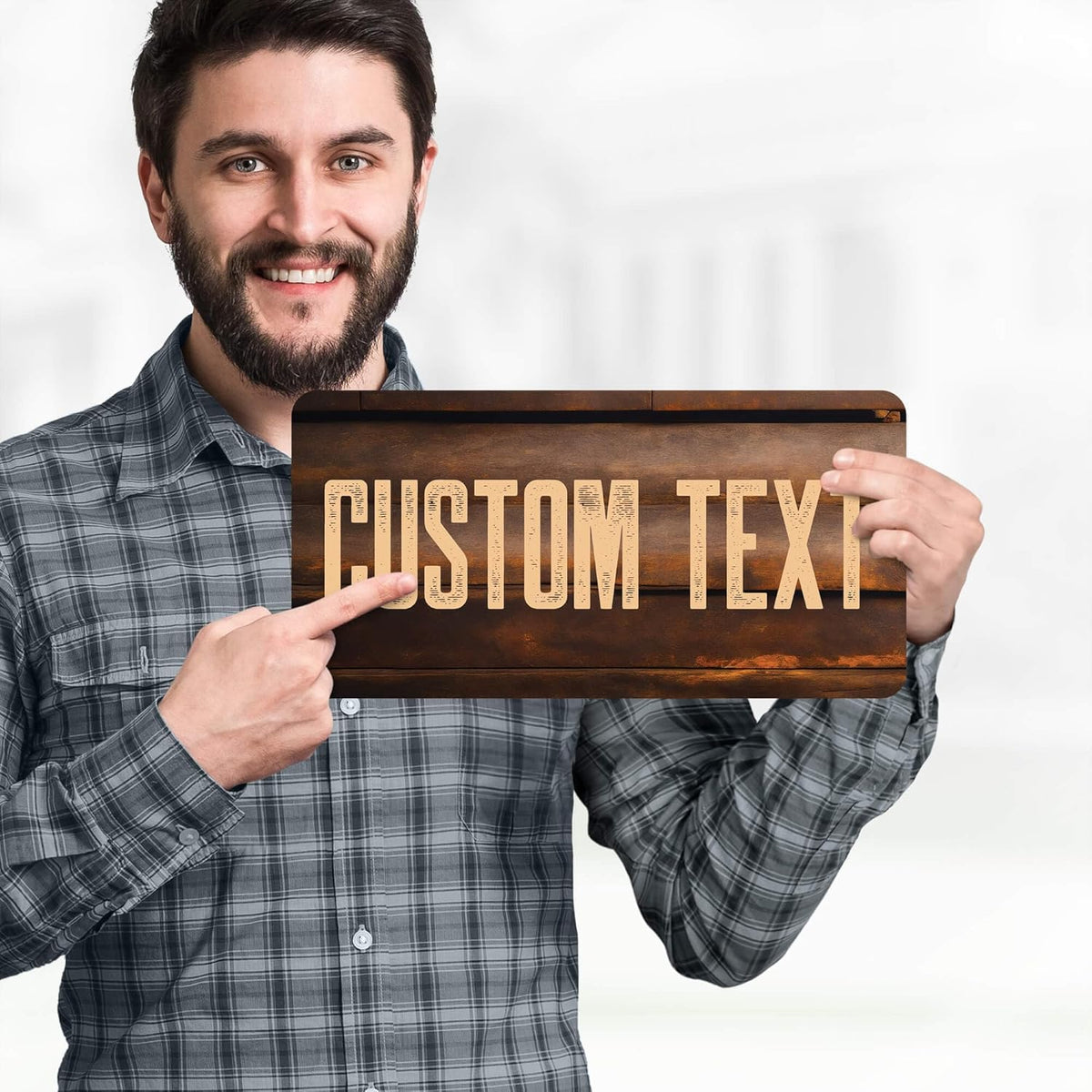 Custom Sign, Custom Street Sign, 11 Font Colors, 13 Font Styles, 4 Hole Options, 22 Sizes, 6x12
