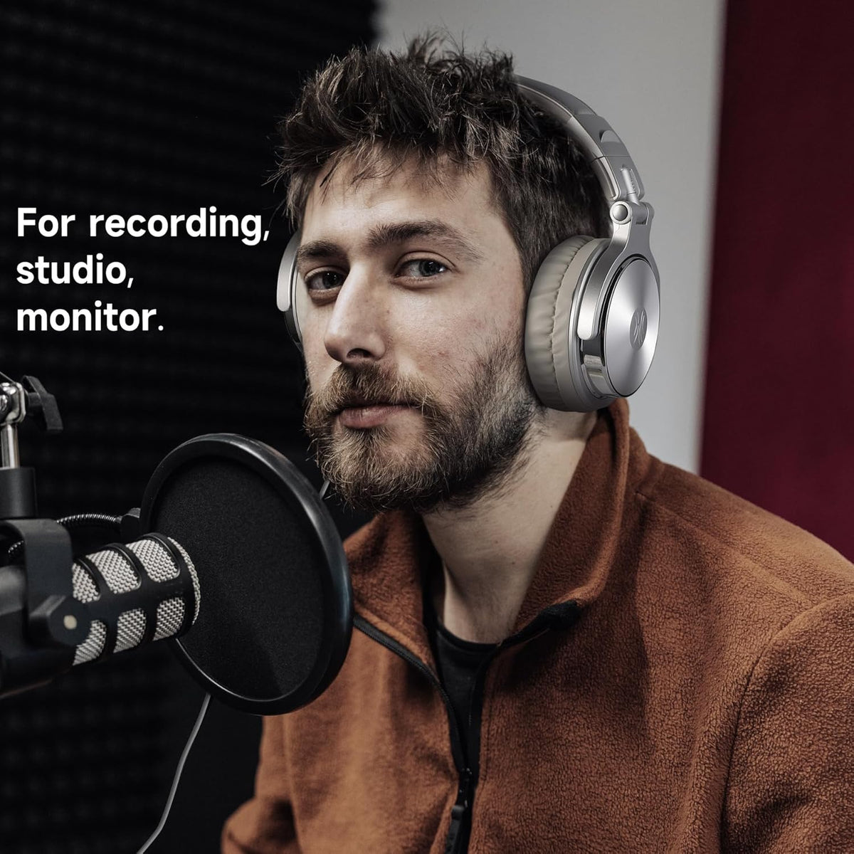 OneOdio Wired Over Ear Headphones Studio Monitor & Mixing DJ Stereo Headsets with 50mm Neodymium