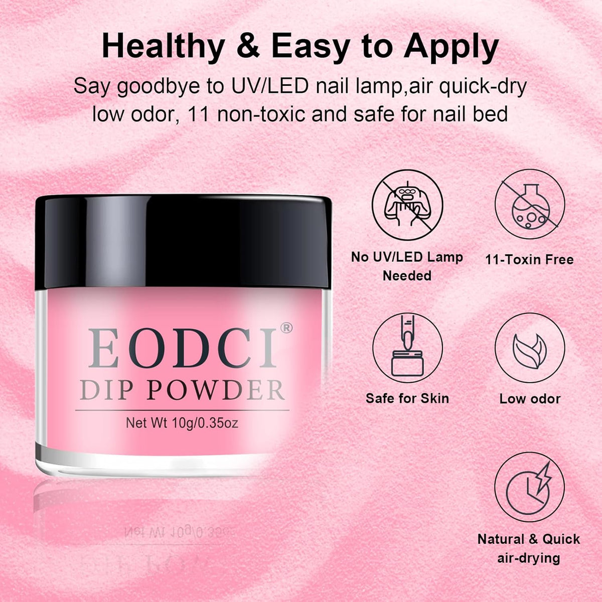 31 Pcs Dip Powder Nail Kit, 20 Colors Glitter Nude Pink Blue Gray Dip Powder Liquid Set with