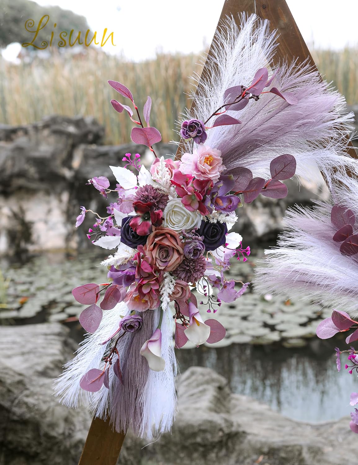 Wedding Arch Flowers, Artificial Flowers for Decoration, Large Flower Swag for Boho Styles Wedding