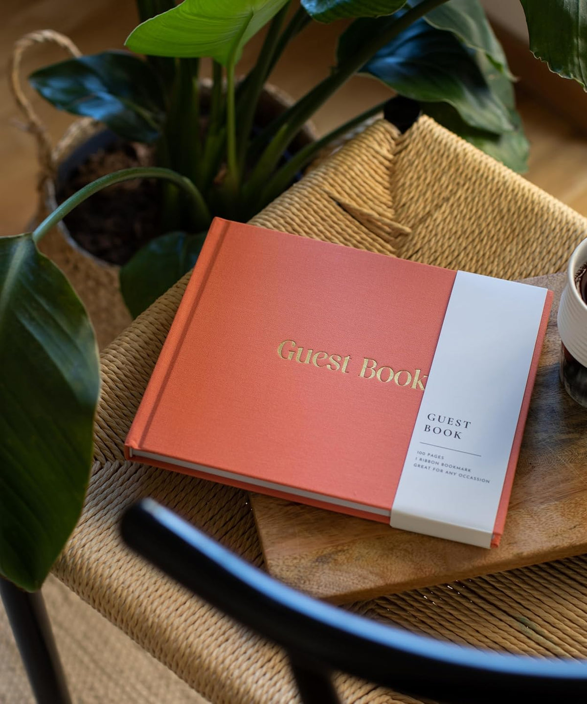 Lamare Wedding Guest Book – Elegant Guest Book for Party, Baby Shower Guest Book & Polaroid Guest