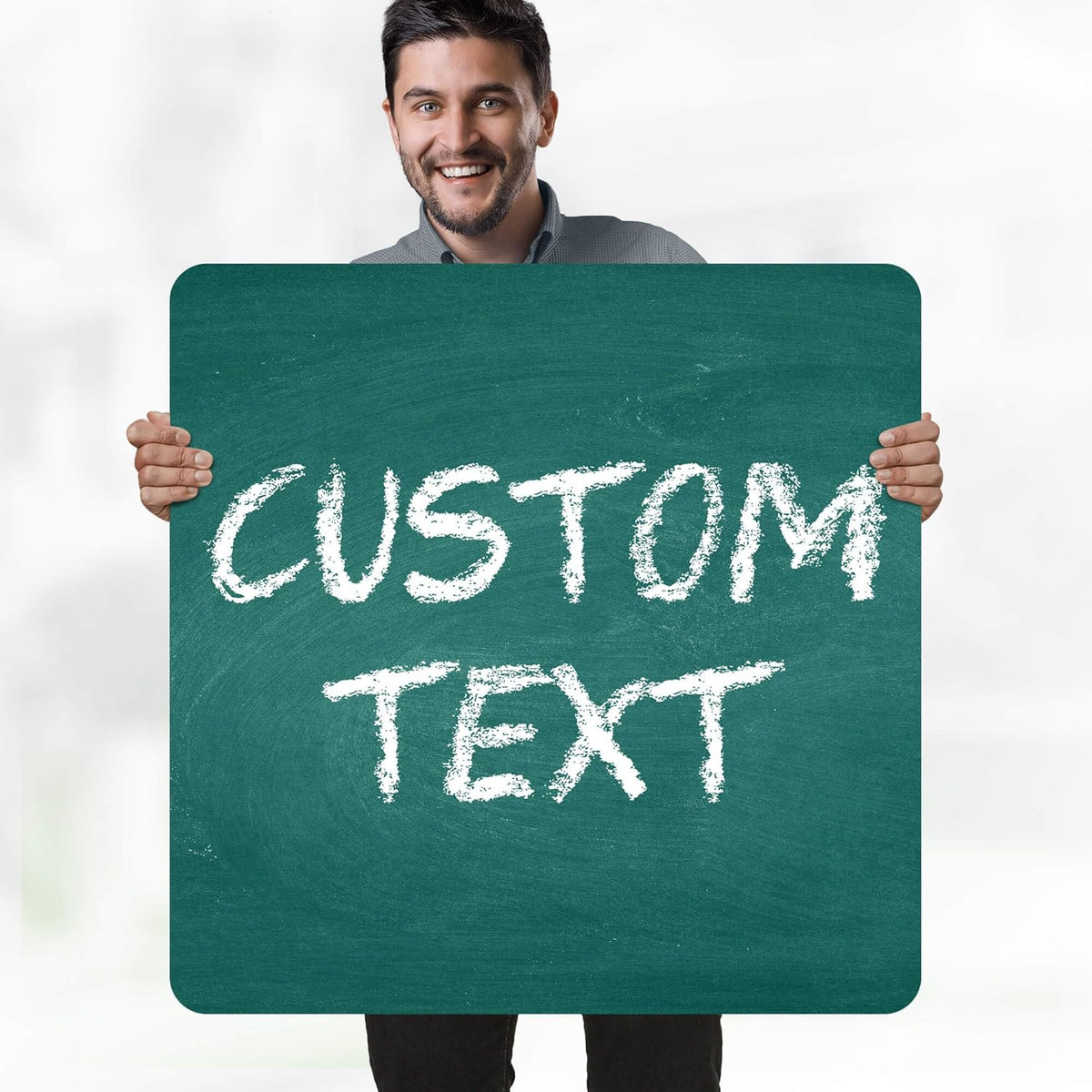 Custom Sign, Custom Street Sign, 11 Font Colors, 13 Font Styles, 4 Hole Options, 22 Sizes, 30x30