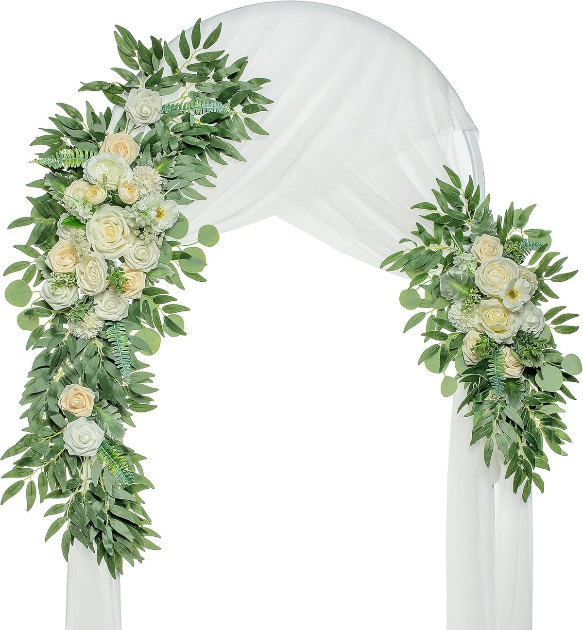 Wedding Arch Flowers, Artificial Flowers for Decoration, Large Flower Swag for Boho Styles Wedding