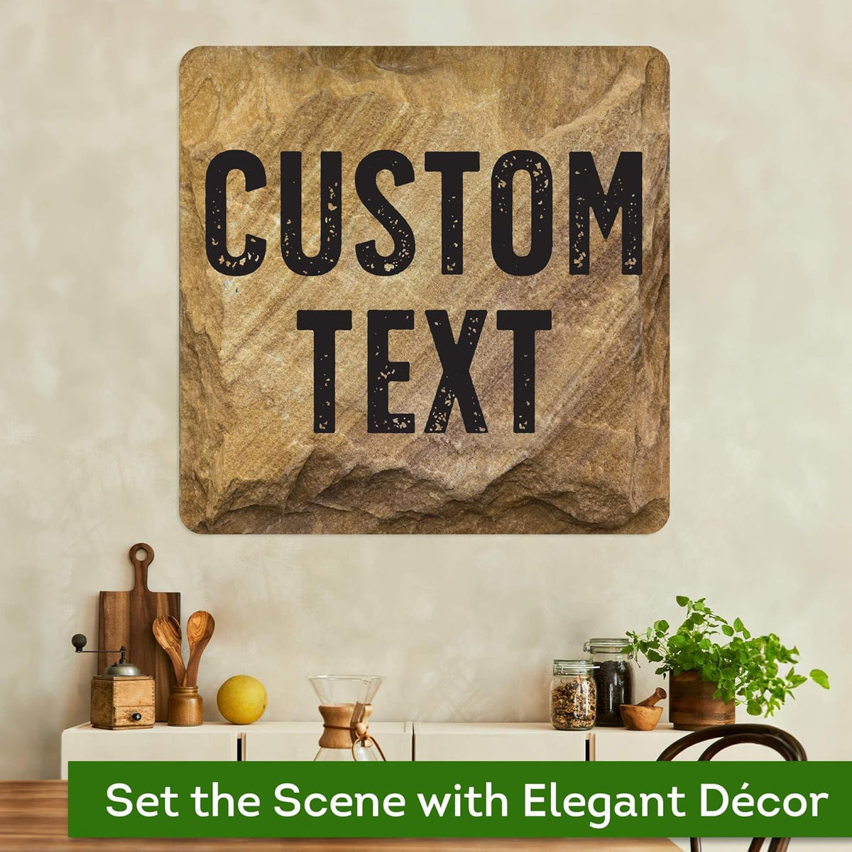 Custom Sign, Custom Street Sign, 11 Font Colors, 13 Font Styles, 4 Hole Options, 22 Sizes, 30x30