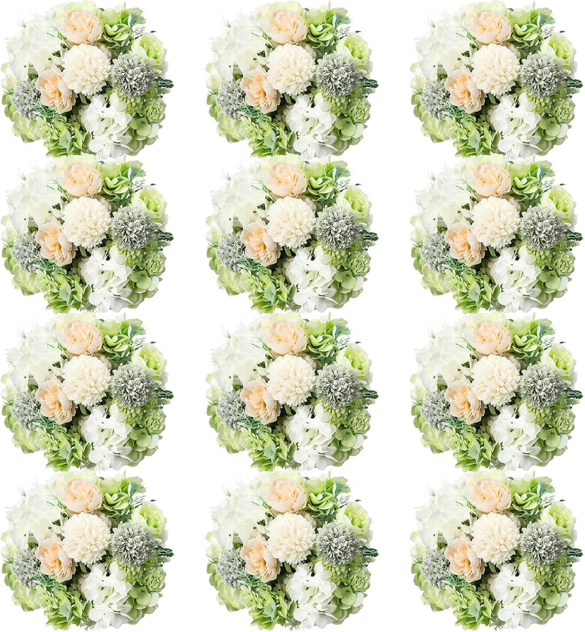 Tigeen Artificial Flowers Artificial Peonies Silk Flowers Faux Peony Fake Peony Silk Hydrangea