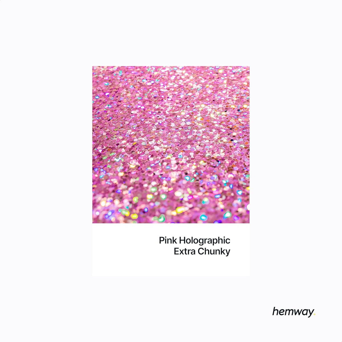 Hemway Eco Friendly Biodegradable Glitter 100g / 3.5oz Bio Cosmetic Safe Sparkle Vegan for Face