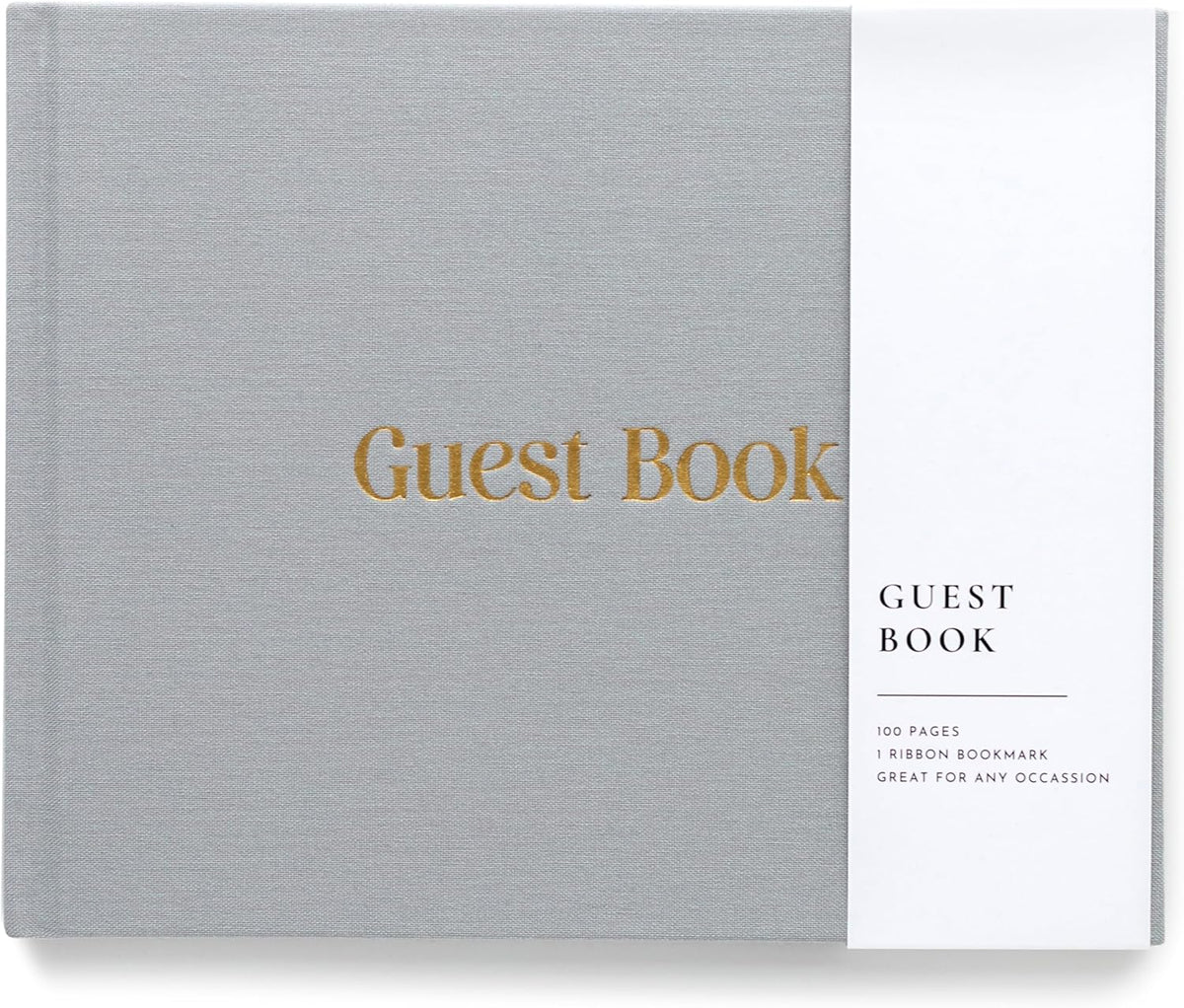 Lamare Wedding Guest Book – Elegant Guest Book for Party, Baby Shower Guest Book & Polaroid Guest