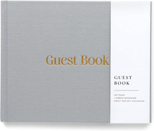 Lamare Wedding Guest Book – Elegant Guest Book for Party, Baby Shower Guest Book & Polaroid Guest