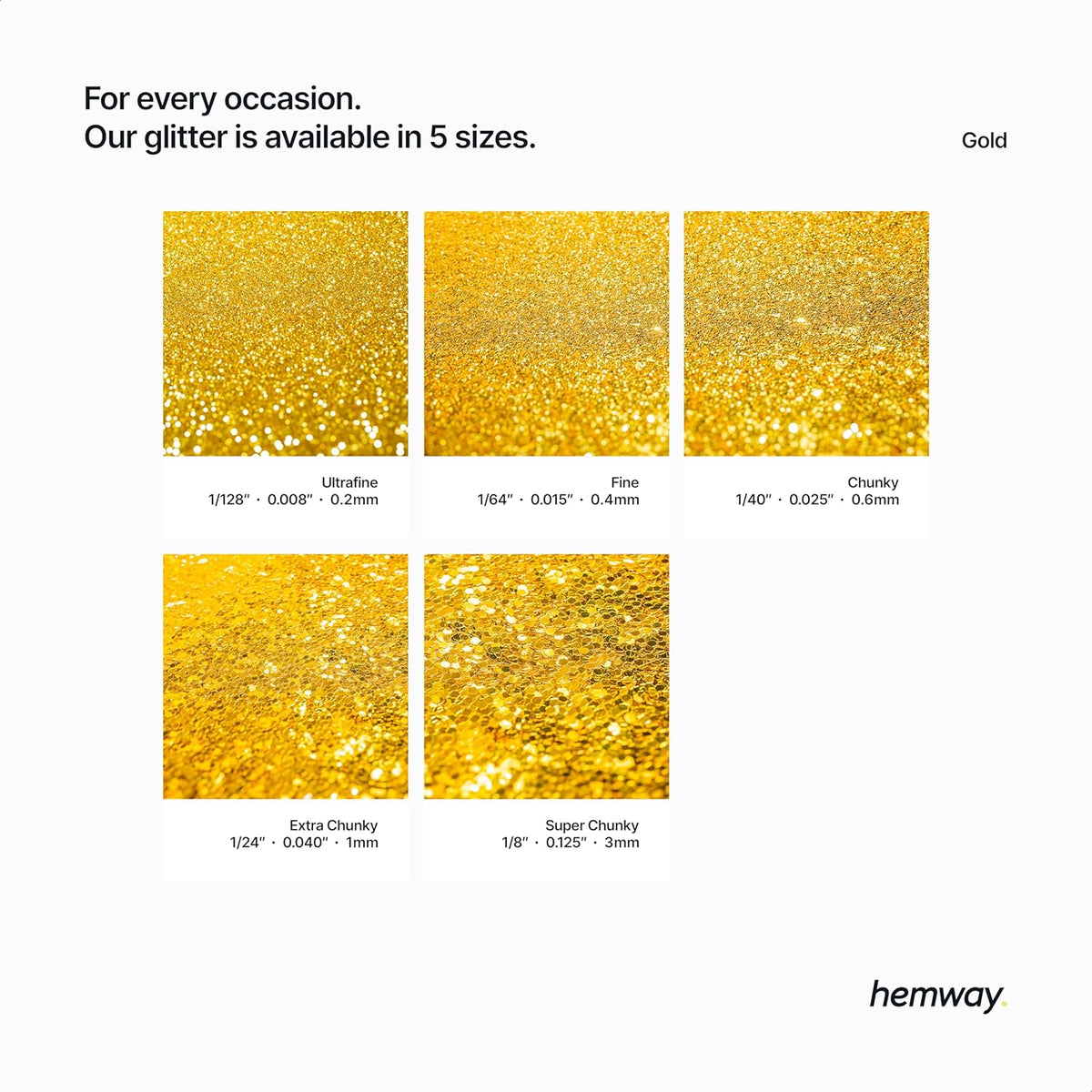 Hemway Eco Friendly Biodegradable Glitter 100g / 3.5oz Bio Cosmetic Safe Sparkle Vegan for Face