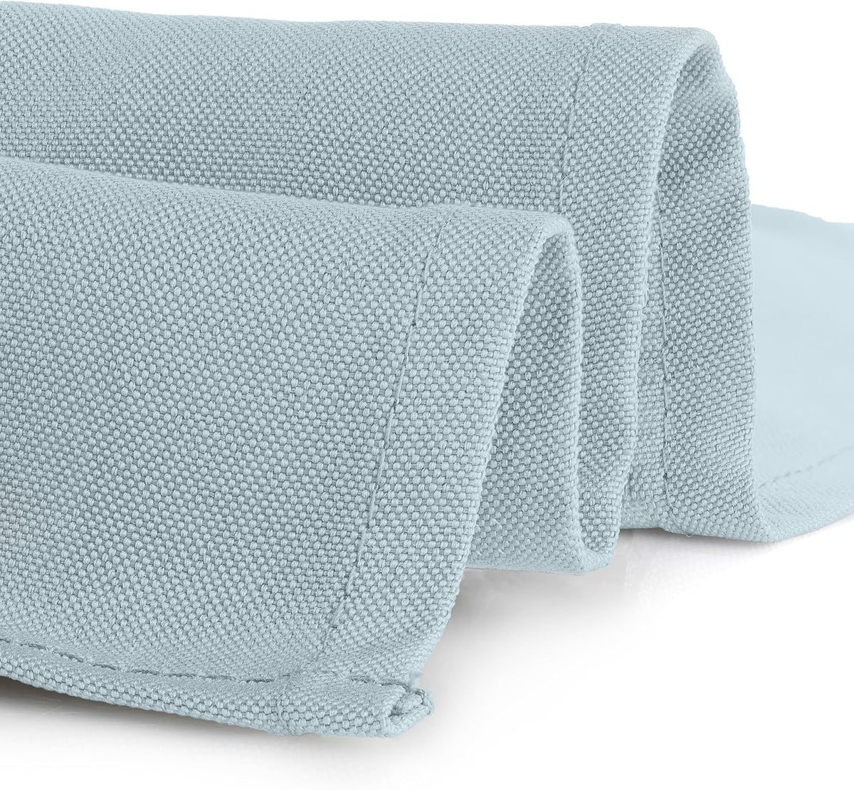 Gee Di Moda Rectangle Tablecloth - 90 x 132 Inch Baby Blue Table Cloth for 6 Foot Table with