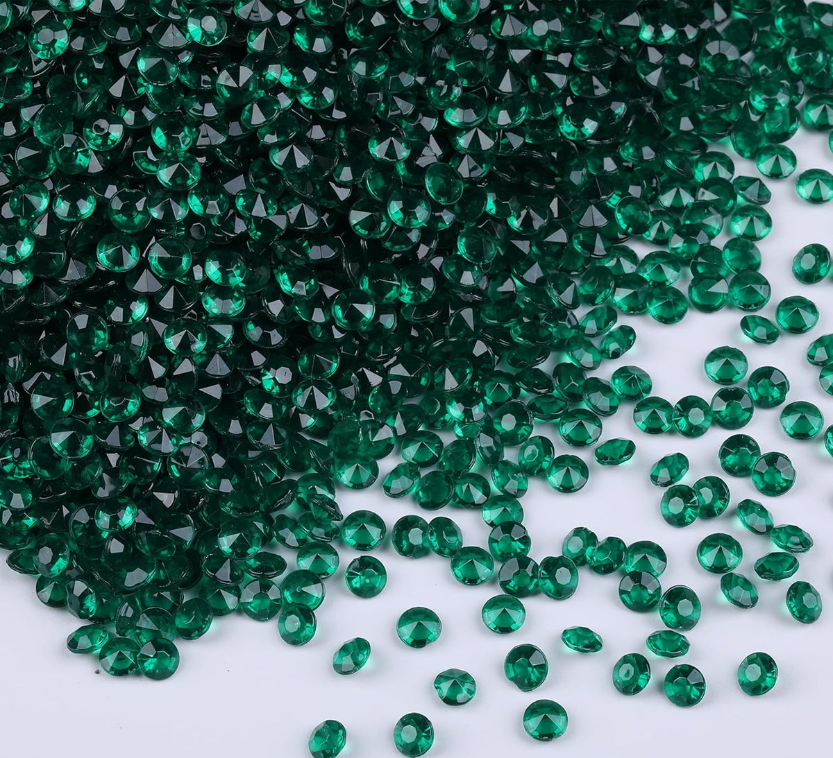 10000 pcs/Pack Wedding Table Scatter Confetti Crystals Acrylic Diamonds Vase Fillers 4.5 mm