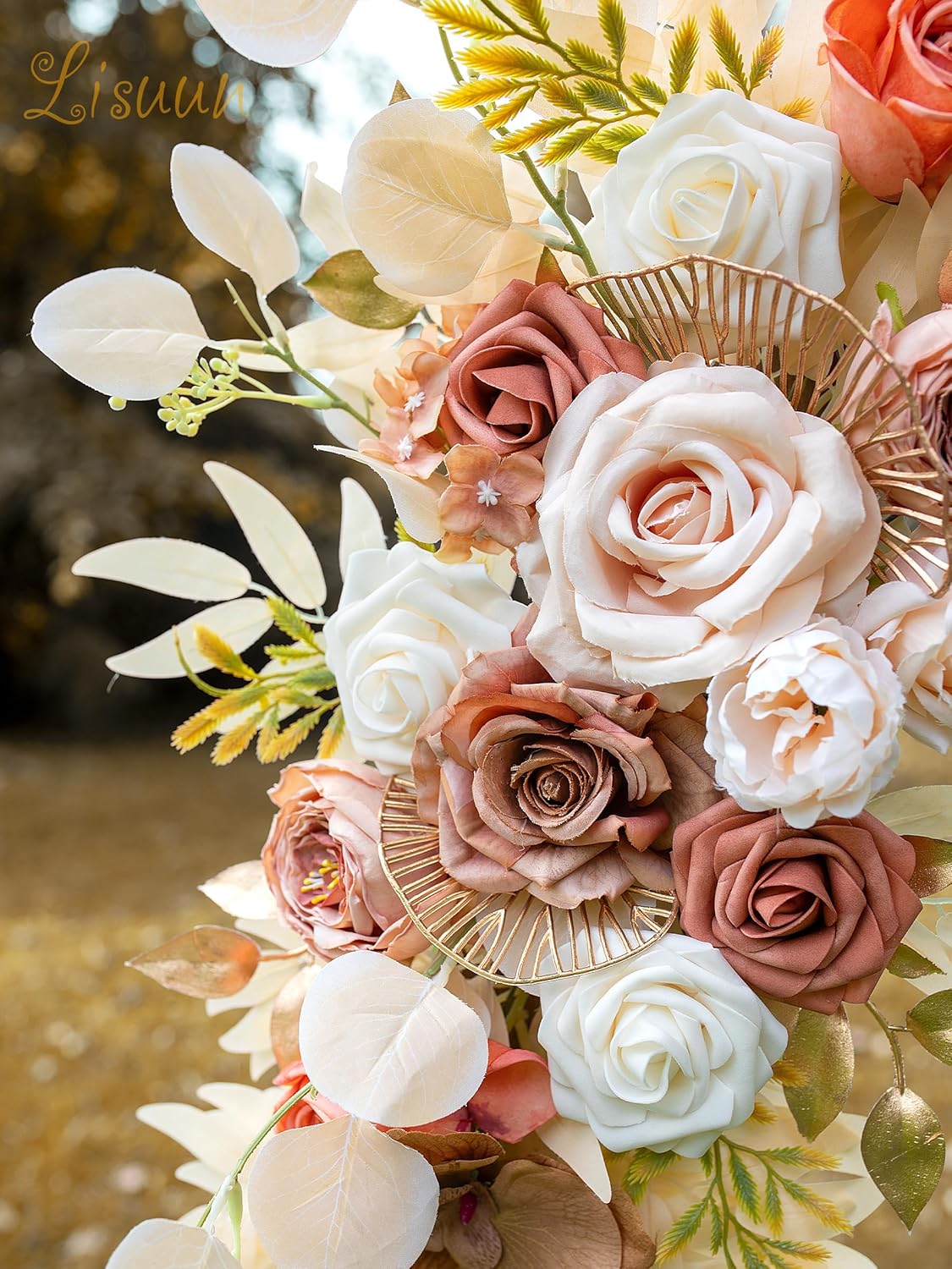 Wedding Arch Flowers, Artificial Flowers for Decoration, Large Flower Swag for Boho Styles Wedding