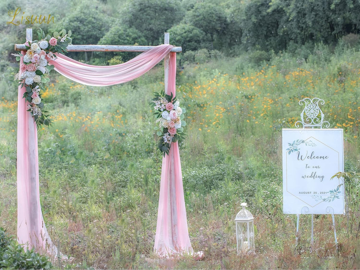 Wedding Arch Flowers, Artificial Flowers for Decoration, Large Flower Swag for Boho Styles Wedding