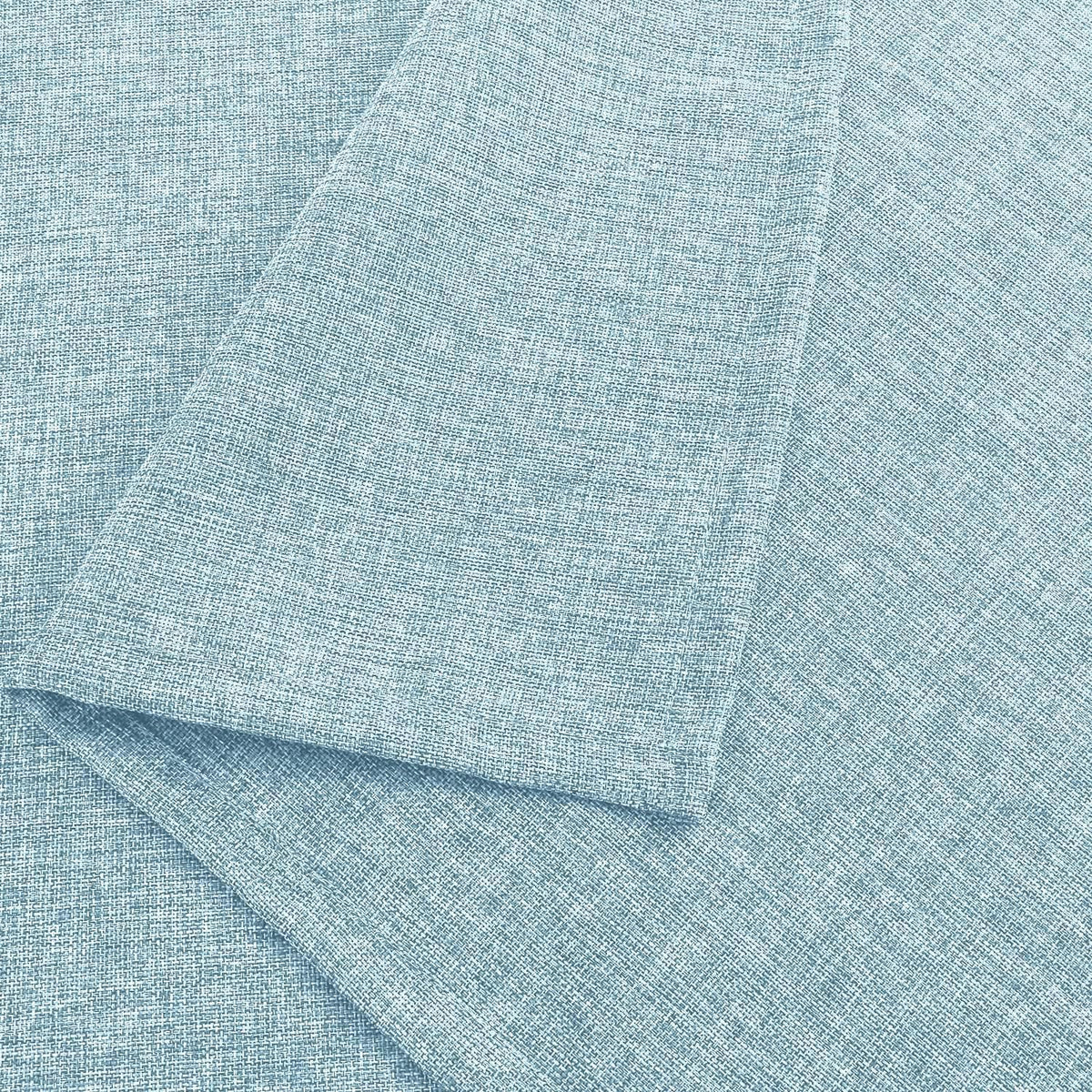 Hiasan 2 Pack Faux Linen Rectangle Tablecloth - Wrinkle and Stain Resistant Washable Table Cloth