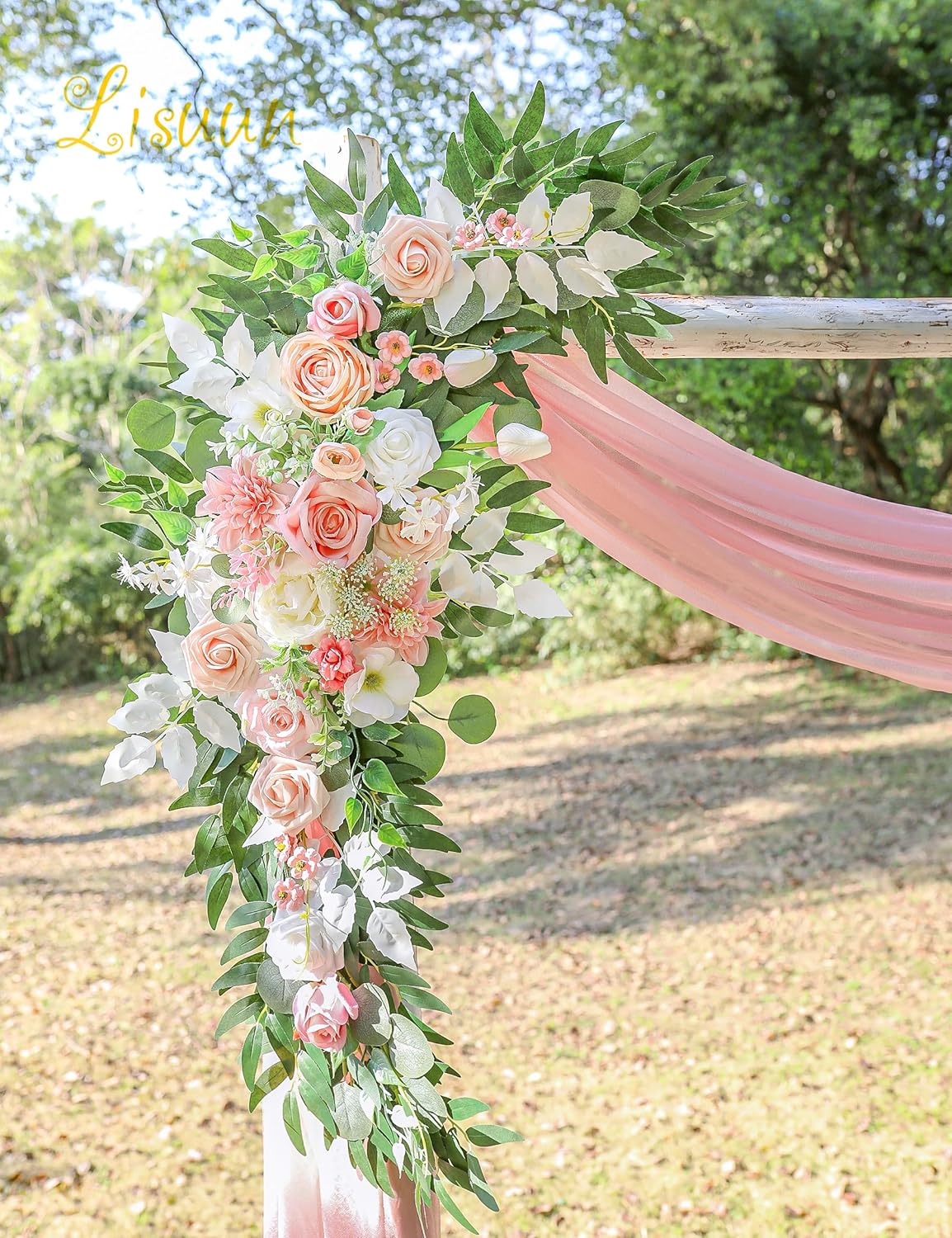 Wedding Arch Flowers, Artificial Flowers for Decoration, Large Flower Swag for Boho Styles Wedding