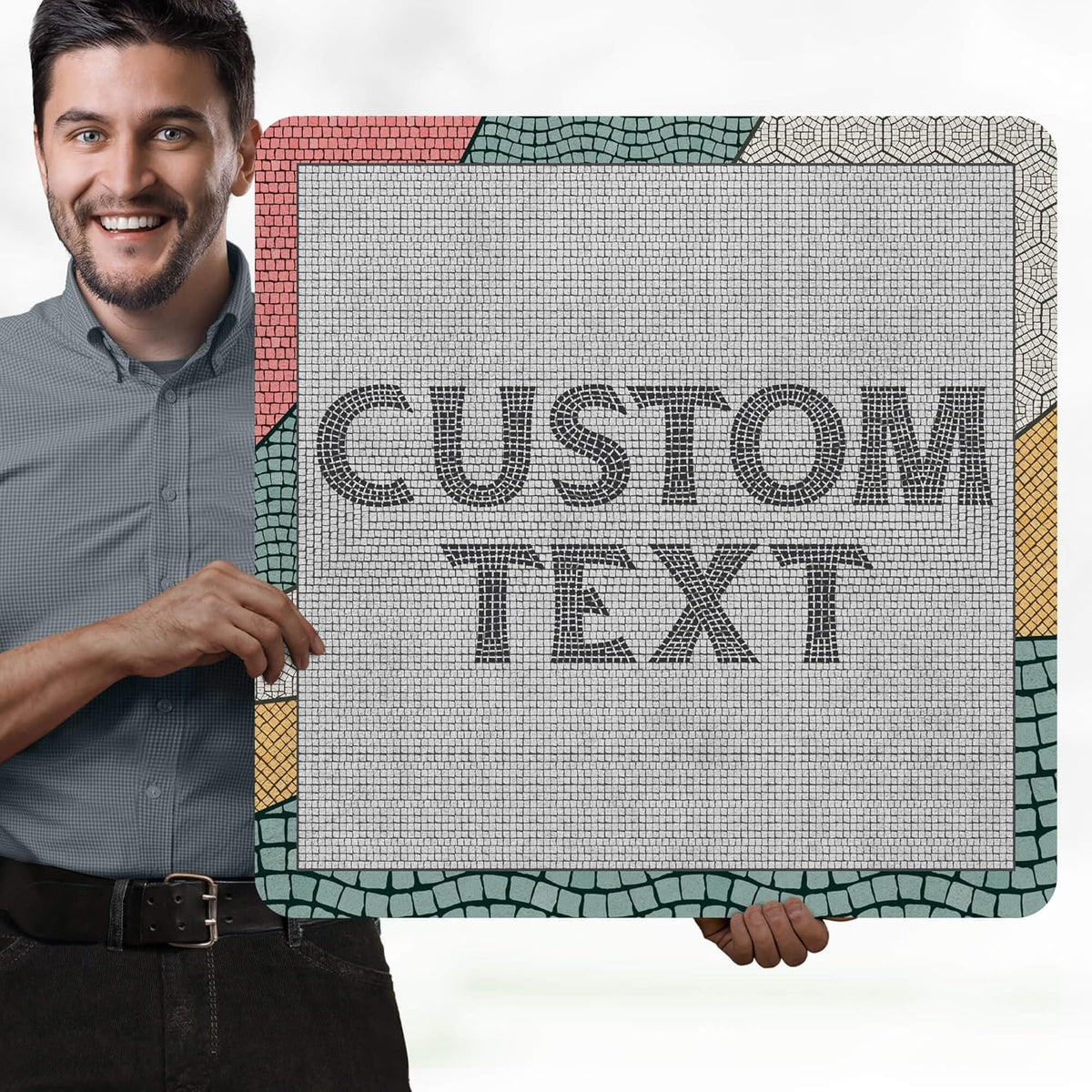 Custom Sign, Custom Street Sign, 11 Font Colors, 13 Font Styles, 4 Hole Options, 22 Sizes, 24x24