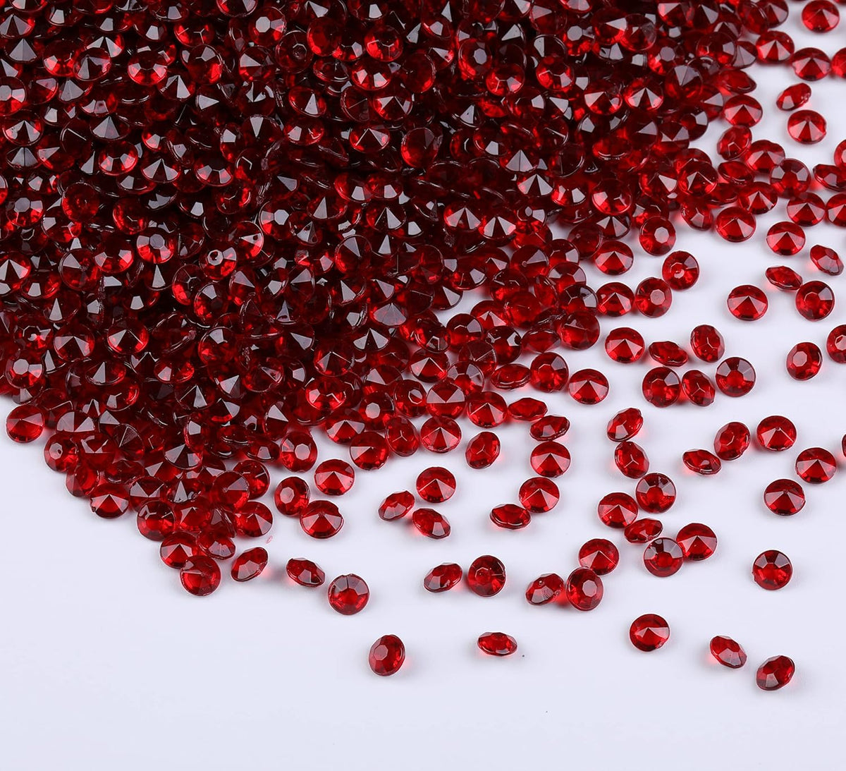 10000 pcs/Pack Wedding Table Scatter Confetti Crystals Acrylic Diamonds Vase Fillers 4.5 mm