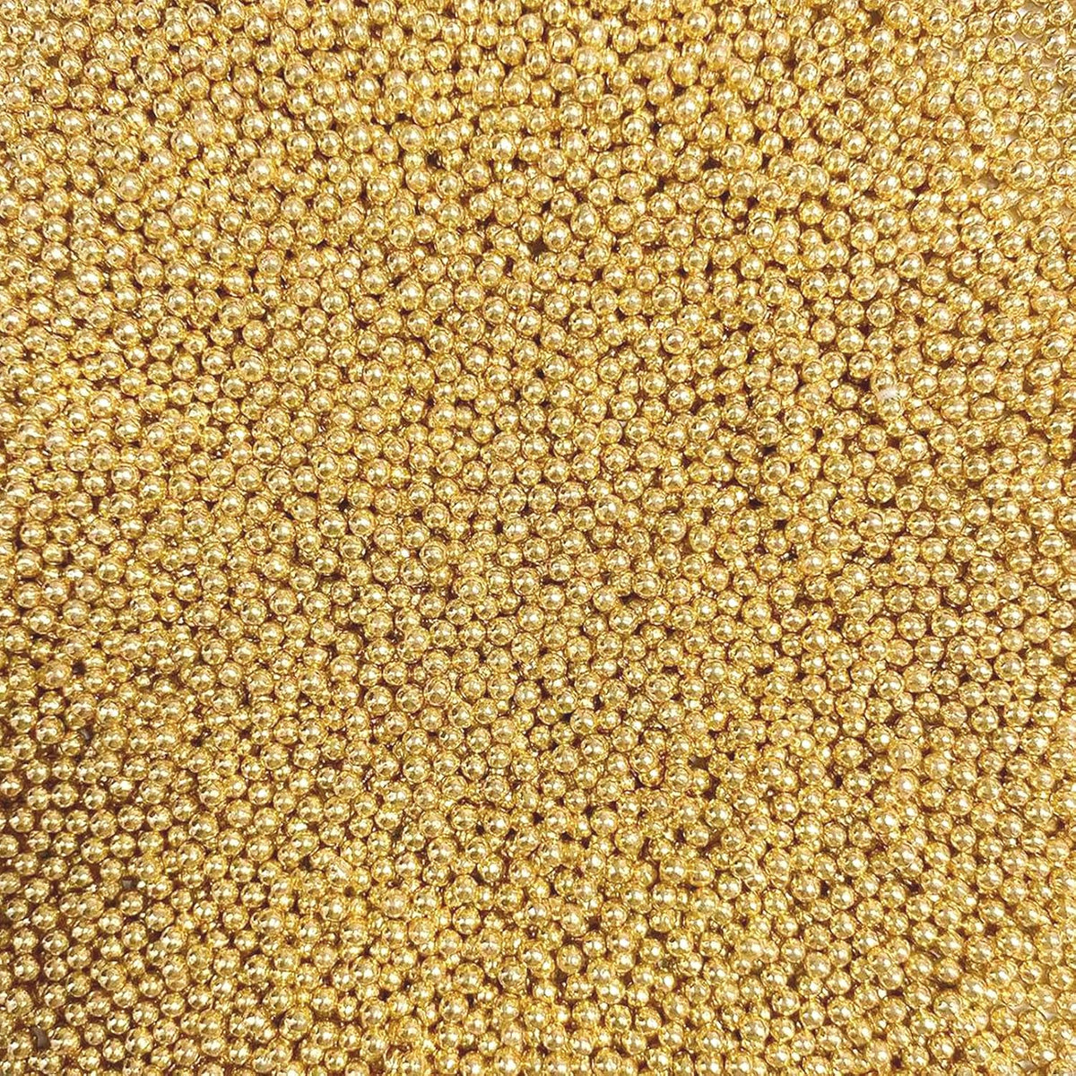 Sentovac Gold Nonpareils Sprinkles Edible 2mm Mini Peals Cake Decorating Sugar Candy Cookie Cake