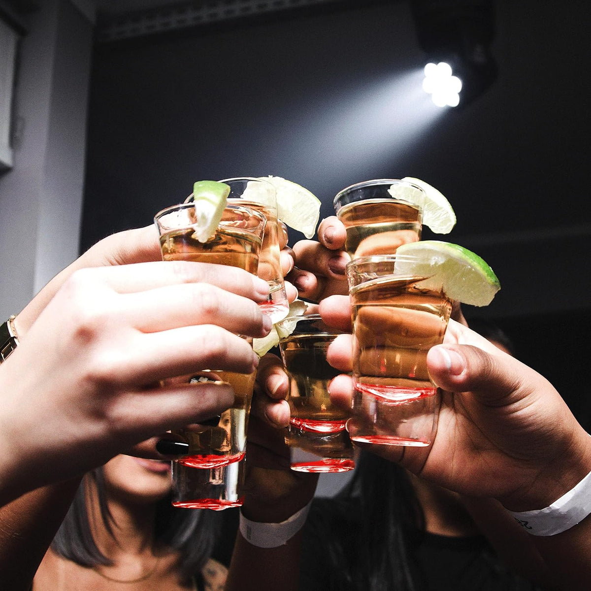 DISCOUNT PROMOS 2 oz. Lord Shooter Etched Shot Glasses, 10 pack, 21st Birthday Party, Lounge