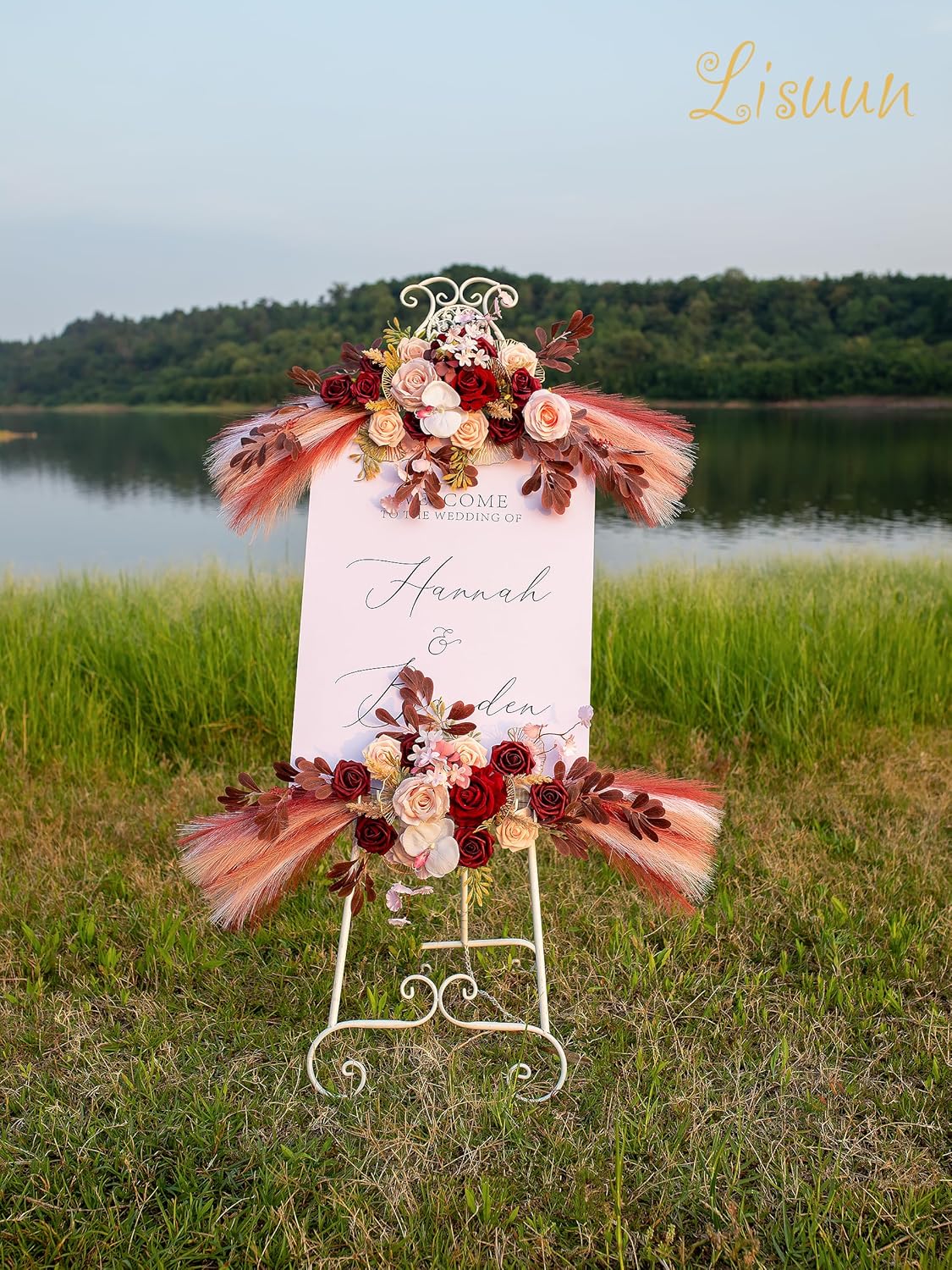 Wedding Arch Flowers, Artificial Flowers for Decoration, Large Flower Swag for Boho Styles Wedding