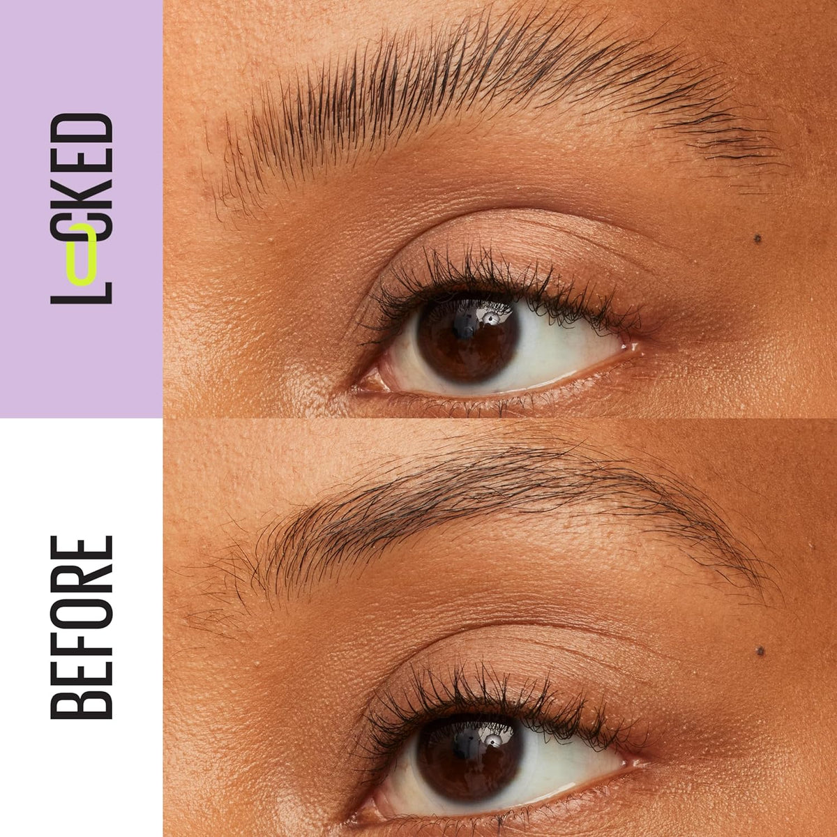Maybelline Super Lock Brow Glue Eyebrow Gel, Lightweight Brow Gel For Up To 24HR Hold, Clear, 1