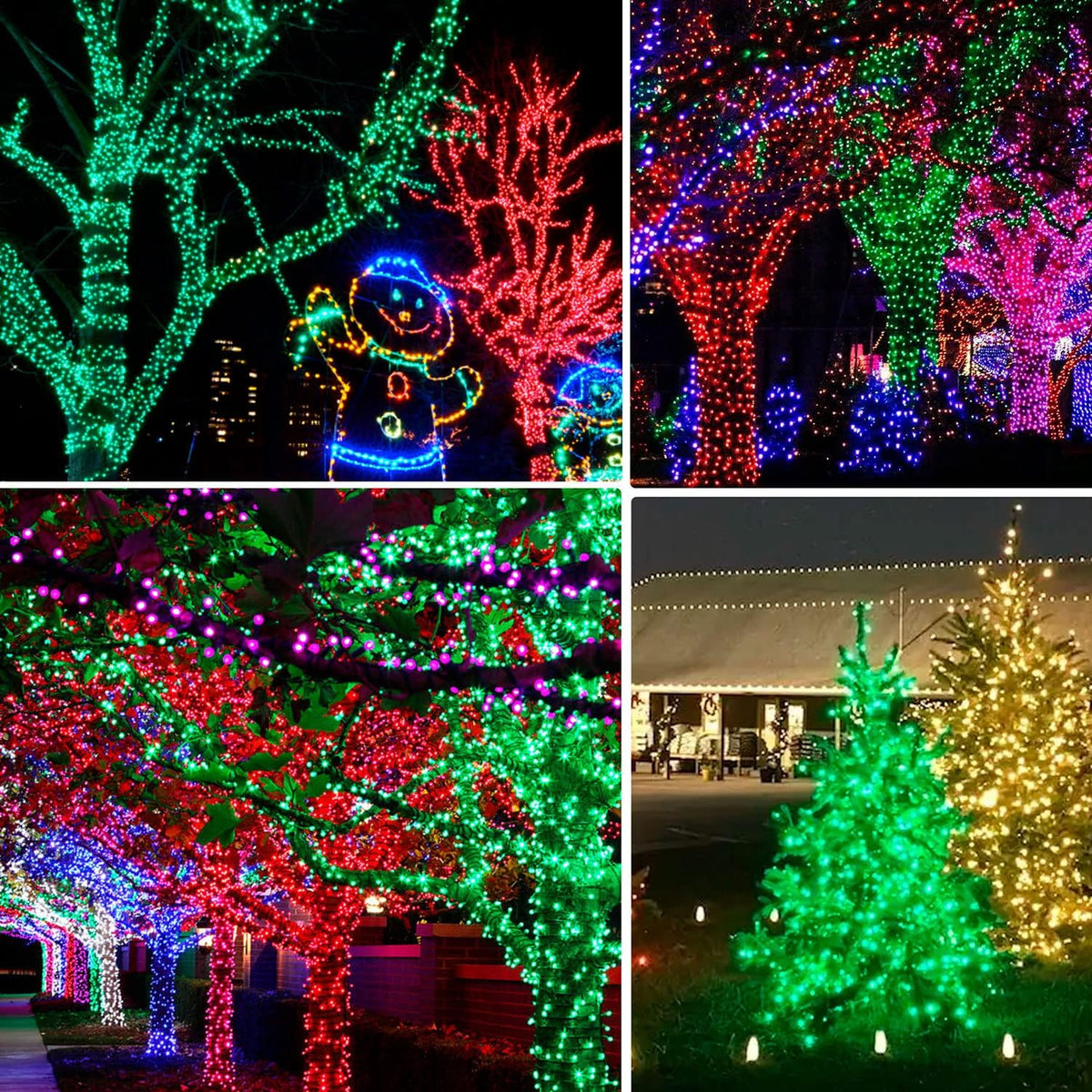 Dazzle Bright Fairy Lights Battery Operated, 20 FT 60 LED Silver Wire St. Patrick's Day Waterproof