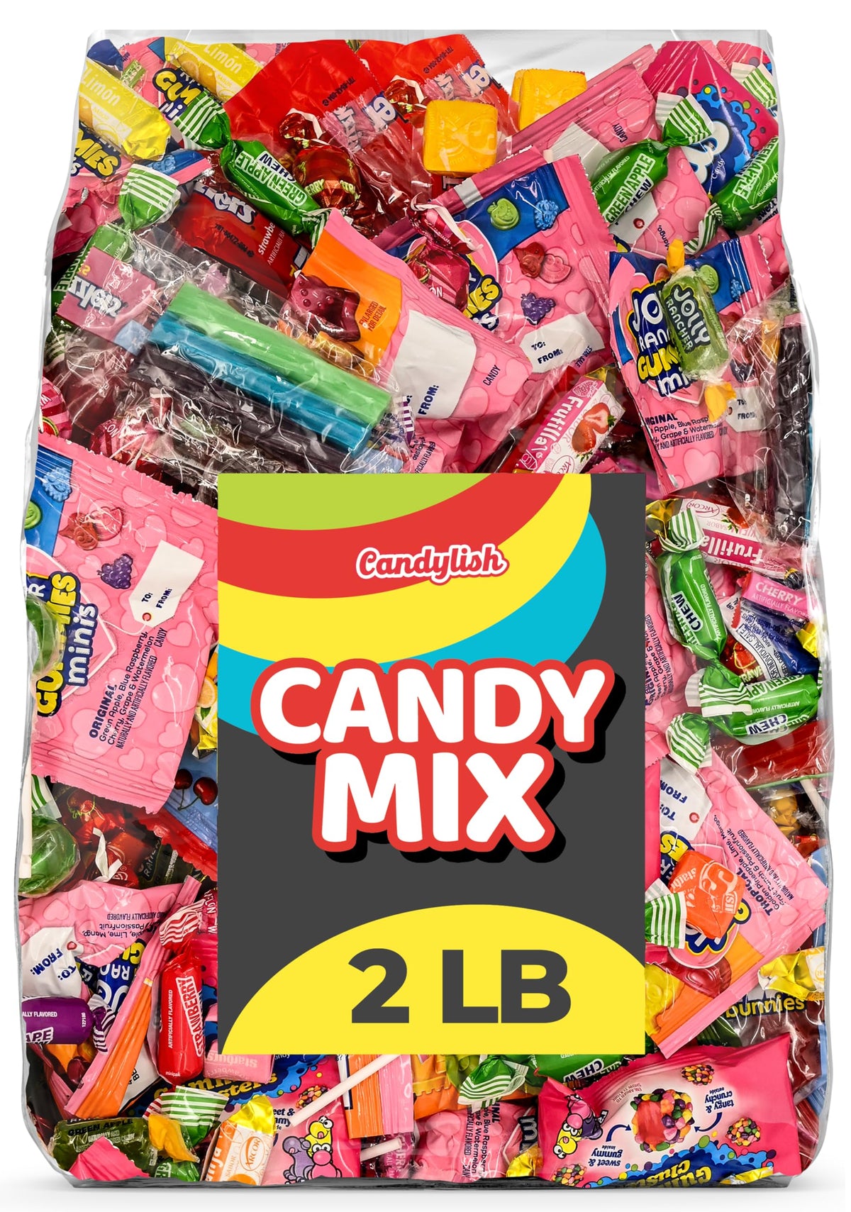 Candy Variety Pack, 2 LB Bulk Candy for Pinata Stuffers and Goodie Bags