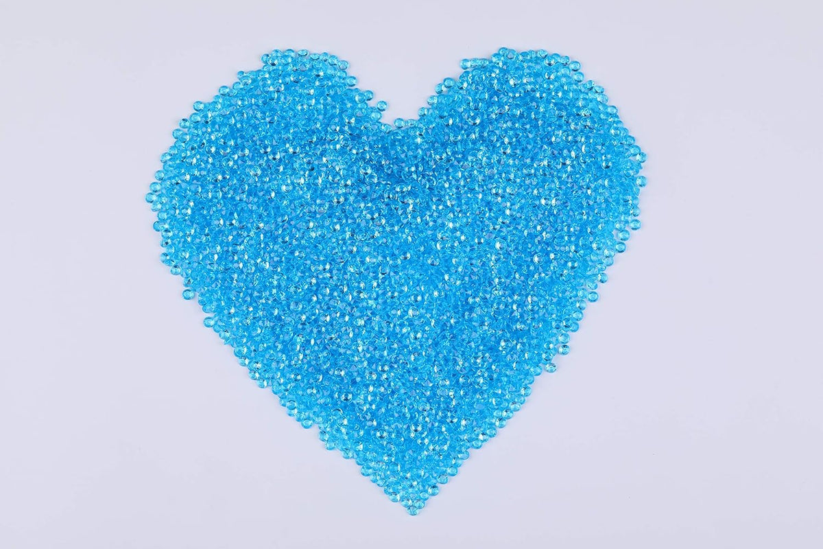 10000 pcs/Pack Wedding Table Scatter Confetti Crystals Acrylic Diamonds Vase Fillers 4.5 mm