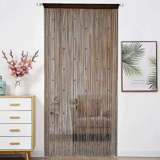 Beaded Curtain Beads Door String Curtains Ideal for Living Room Decor Wall Hanging Fringe Doorway