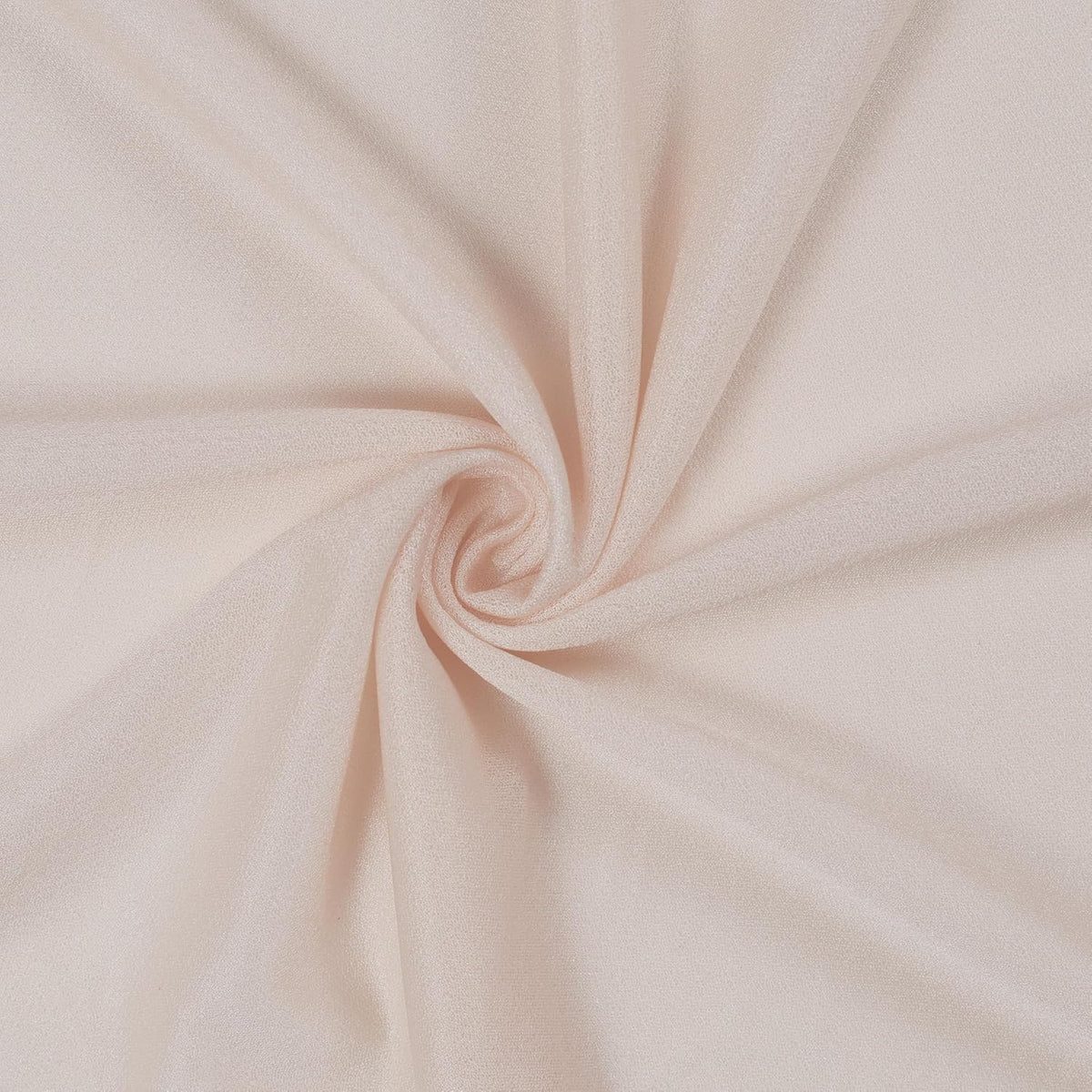 VDS Pack of 1 Panel (30 Inch X 100 Feet) Wedding Arch Draping Fabric Sheer Chiffon Fabric Drapery