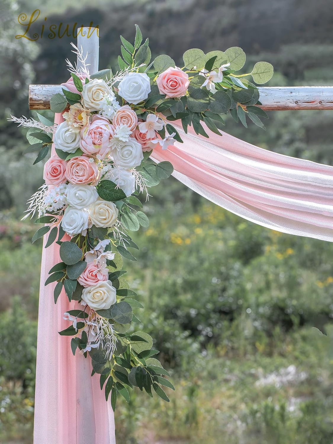 Wedding Arch Flowers, Artificial Flowers for Decoration, Large Flower Swag for Boho Styles Wedding