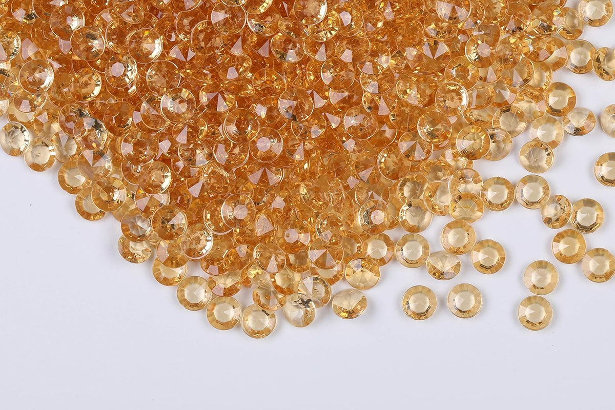 1000pcs Platic Acrylic Gems Fake Acrylic Diamonds Vase Filler Beads Faux Diamond Crystals Jewels