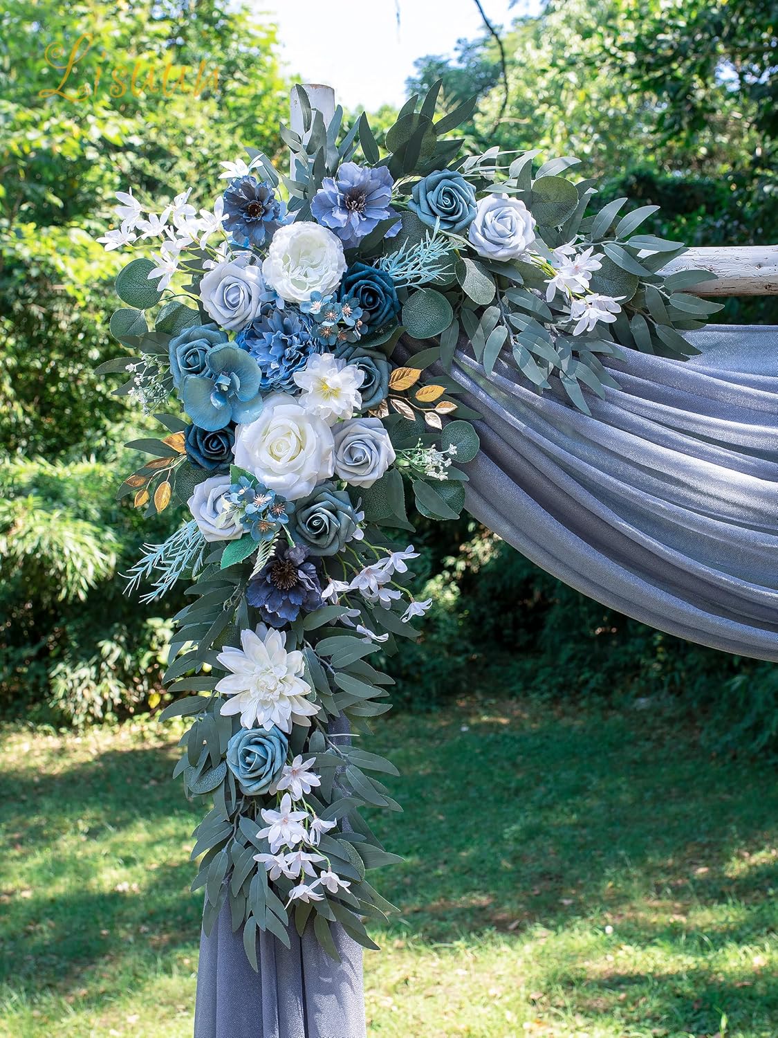 Wedding Arch Flowers, Artificial Flowers for Decoration, Large Flower Swag for Boho Styles Wedding