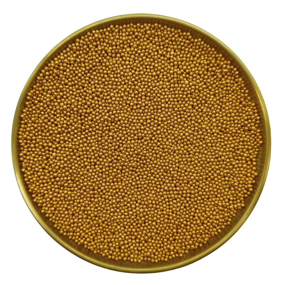 Edible Gold Sprinkles Candy 2mm Mini Pearls Cake Decorations Cupcake Toppers Cookie Decorating