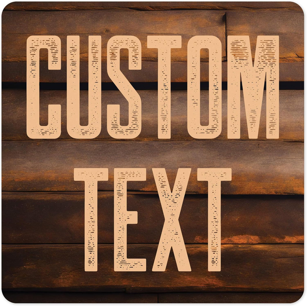 Custom Sign, Custom Street Sign, 11 Font Colors, 13 Font Styles, 4 Hole Options, 22 Sizes, 30x30