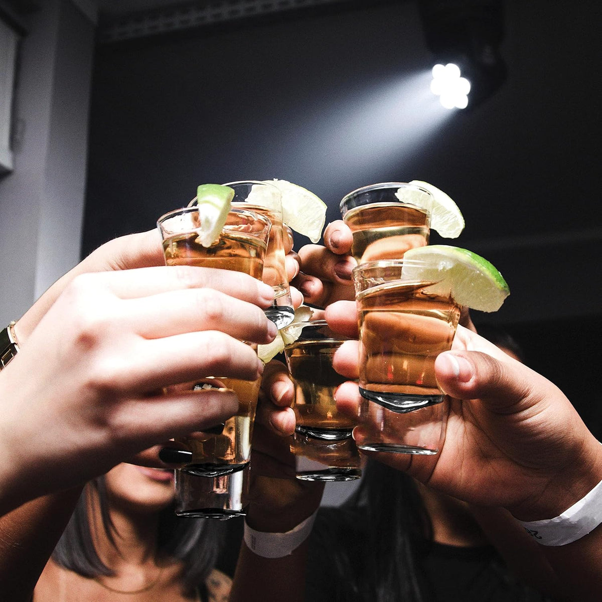 DISCOUNT PROMOS 2 oz. Lord Shooter Etched Shot Glasses, 10 pack, 21st Birthday Party, Lounge