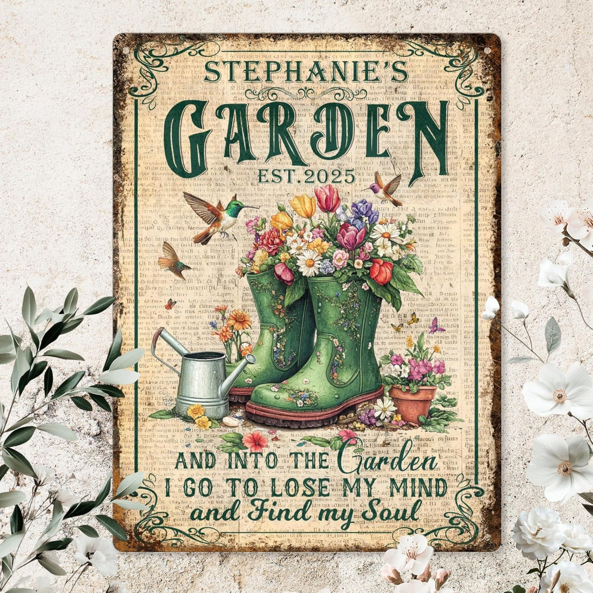 Custom Sign, Personalized Metal Signs, Customize for Office, Business, Workplace, Office, Home