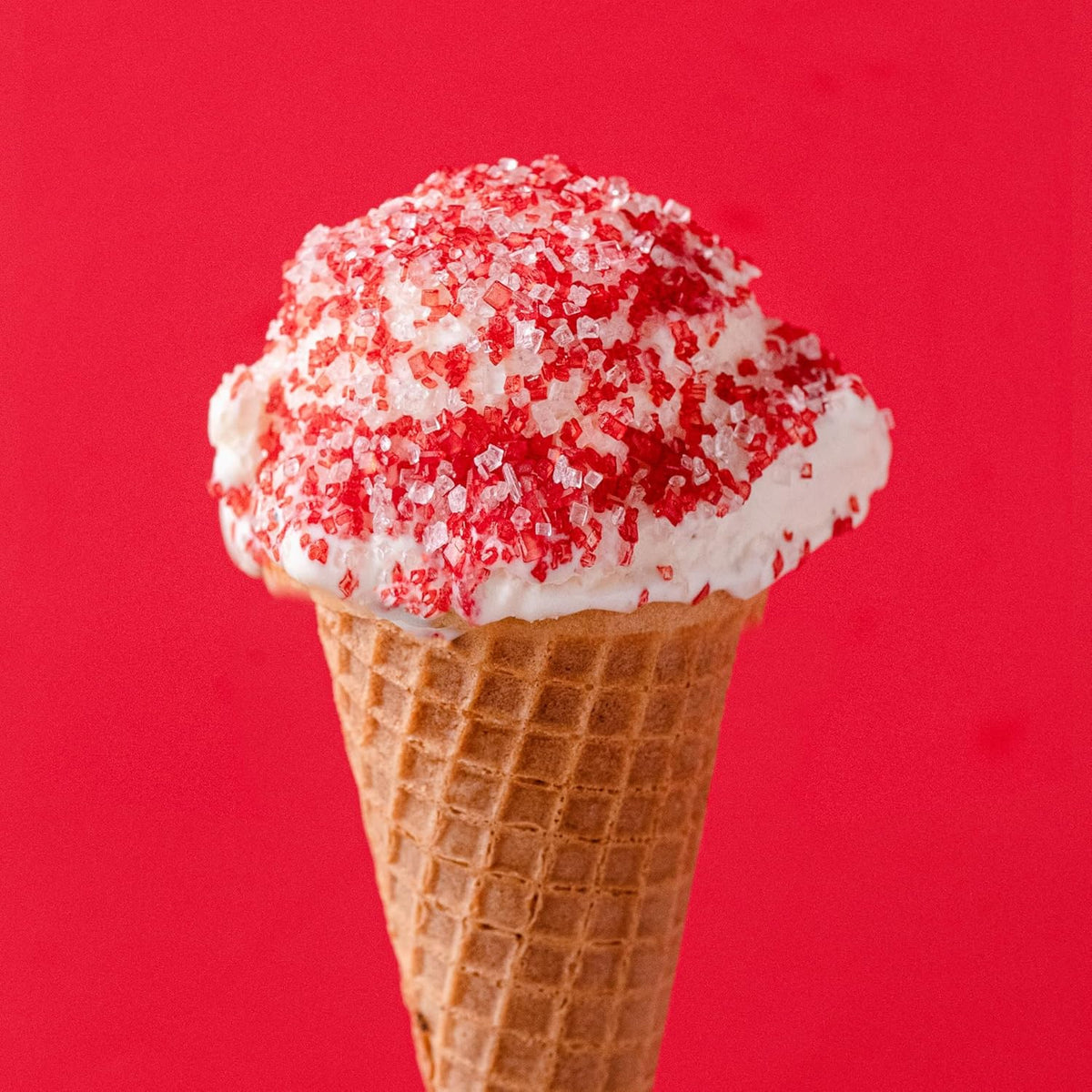 Sweets Indeed Peppermint Sugar Topping – 5.11 oz Holiday Candy Cane Finish | Festive Peppermint