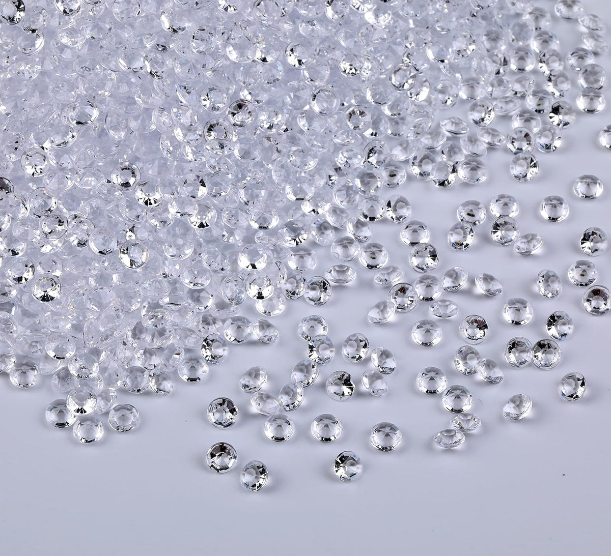 10000 pcs/Pack Wedding Table Scatter Confetti Crystals Acrylic Diamonds Vase Fillers 4.5 mm