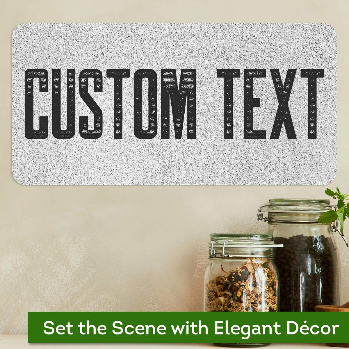 Custom Sign, Custom Street Sign, 11 Font Colors, 13 Font Styles, 4 Hole Options, 22 Sizes, 6x12