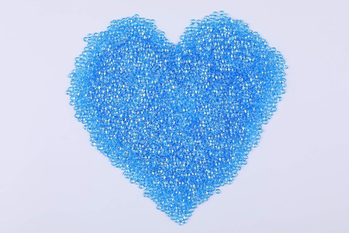 10000 pcs/Pack Wedding Table Scatter Confetti Crystals Acrylic Diamonds Vase Fillers 4.5 mm