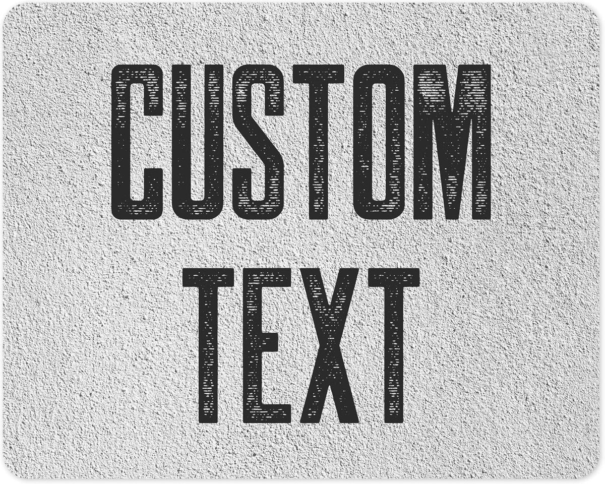 Custom Sign, Custom Street Sign, 11 Font Colors, 13 Font Styles, 4 Hole Options, 22 Sizes, 24x30
