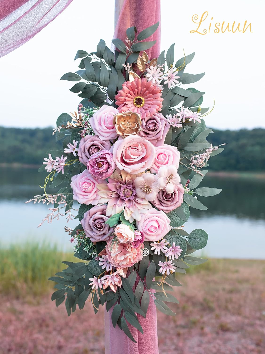 Wedding Arch Flowers, Artificial Flowers for Decoration, Large Flower Swag for Boho Styles Wedding